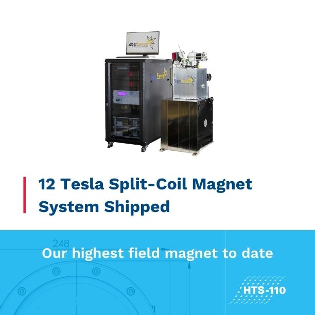 12 Tesla Split-Coil Magnet System