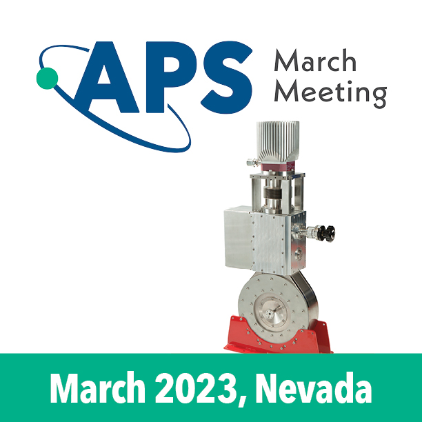 Visit us at the APS March Meeting in Nevada