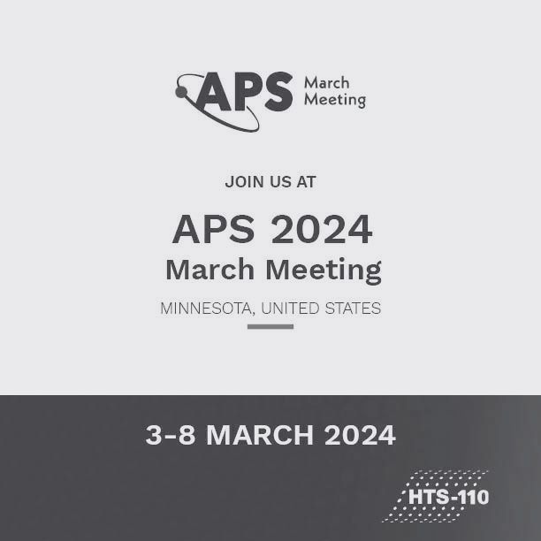 Visit us at the APS March Meeting in Minneapolis