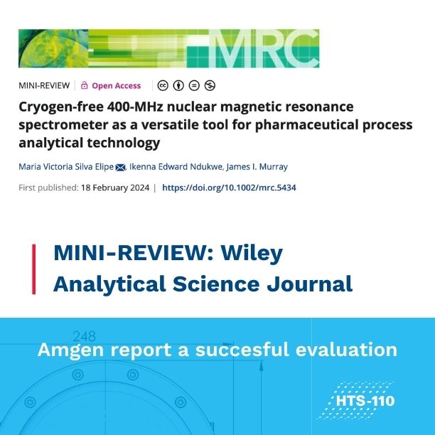 A published review of 400MHz nuclear magnetic resonance spectrometry