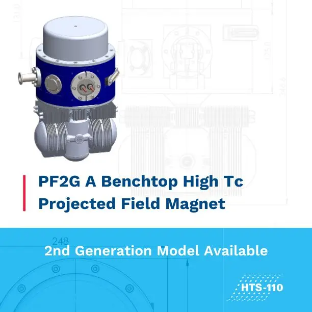 HTS-110 Announces a New 2.0 T Projected Field HTS Magnet Design